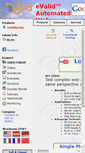 Mobile Screenshot of e-valid.com